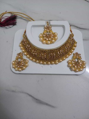 setgold Metal Gold Jewellery Set(Pack of 1)