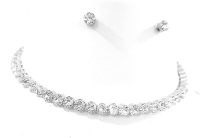 Rhosyn Alloy Gold-plated Silver Jewellery Set(Pack of 2)