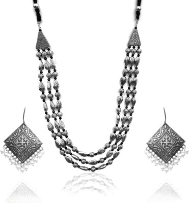valentiagifts Oxidised Silver Silver Jewellery Set(Pack of 1)