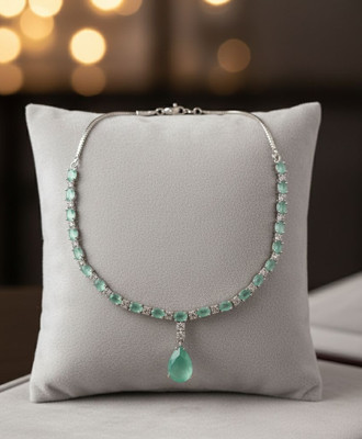 Shiv Ventures Stainless Steel Sterling Silver Turquoise Jewellery Set(Pack of 3)