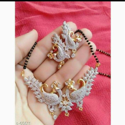 Shineher Alloy Silver Silver Jewellery Set(Pack of 1)