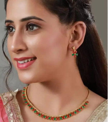 SHARANYA Alloy Multicolor Jewellery Set(Pack of 1)