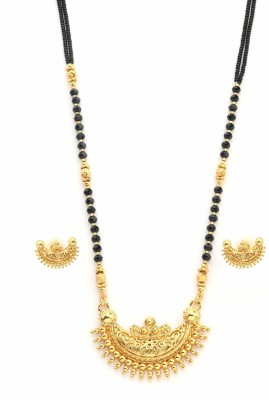 Pradarshan Alloy Gold-plated Gold Jewellery Set(Pack of 1)