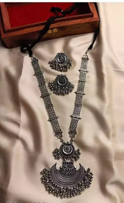Samridhi DC Alloy Silver Jewellery Set(Pack of 3)