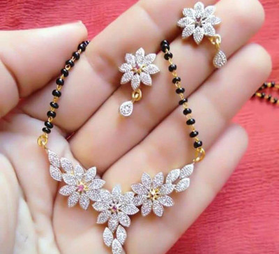 JETWAL Alloy Gold-plated Multicolor Jewellery Set(Pack of 3)