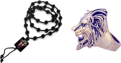 KINGSTYLEIMPEX Dori, Alloy Black, Purple Jewellery Set(Pack of 1)