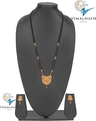 VIMALNATH SALES Alloy Gold-plated Gold Jewellery Set(Pack of 1)