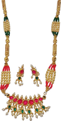 Shrungarika Alloy Gold, Multicolor Jewellery Set(Pack of 2)