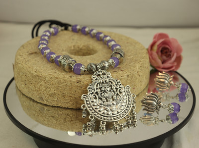 JFL Jewellery for Less Copper Silver Silver Jewellery Set(Pack of 3)