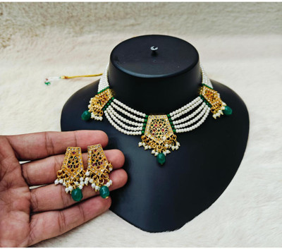 MK Gallery Alloy Multicolor Jewellery Set(Pack of 1)