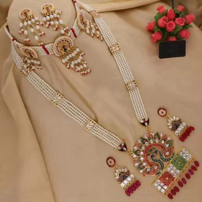 SHREE MARUTI TRADERS Alloy Multicolor Jewellery Set(Pack of 6)