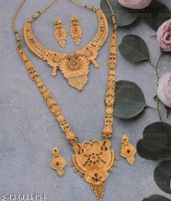 BROTHER ENTERPRISE Alloy Rose Gold Jewellery Set(Pack of 1)