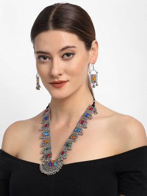 SRK Fashions Alloy Multicolor Jewellery Set(Pack of 1)