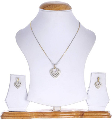 Opus Gems Alloy White Jewellery Set(Pack of 1)