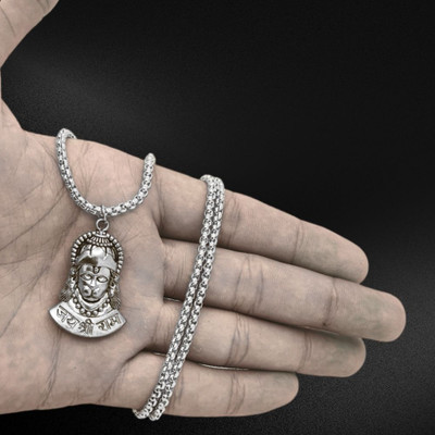 Fine Creation Brass Silver Silver, Multicolor Jewellery Set(Pack of 1)