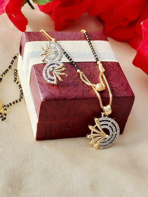 Mirav Alloy Gold-plated Multicolor Jewellery Set(Pack of 1)
