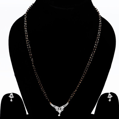 Aamrkoot Alloy Gold-plated Silver Jewellery Set(Pack of 1)