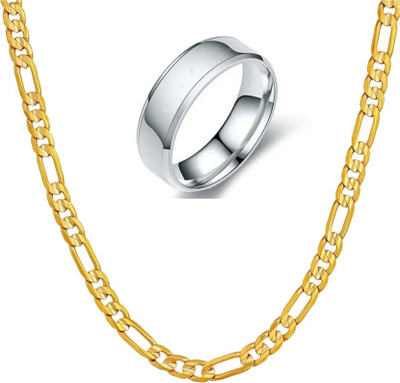 MAATRCHAAYA Alloy Gold-plated, Sterling Silver Gold, Silver Jewellery Set(Pack of 2)