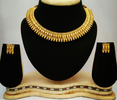 Shreenath Copper Gold-plated Gold Jewellery Set(Pack of 1)