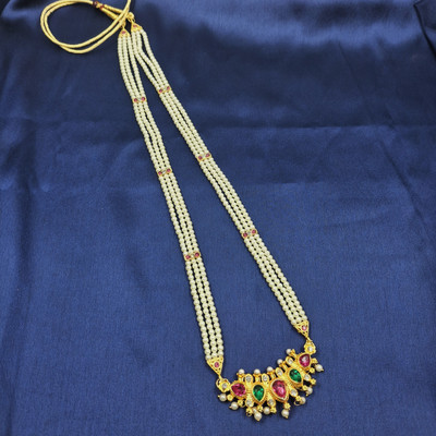 Swaroop Designer Alloy Gold-plated Gold Jewellery Set(Pack of 1)