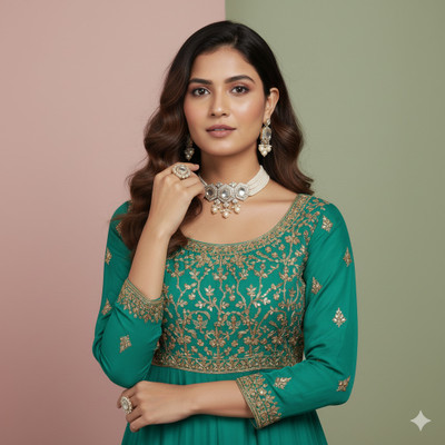 Matteo Bianchi Crystal, Alloy Enamel White Jewellery Set(Pack of 2)