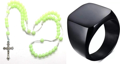 KINGSTYLEIMPEX Dori, Alloy Black, Black Jewellery Set(Pack of 1)