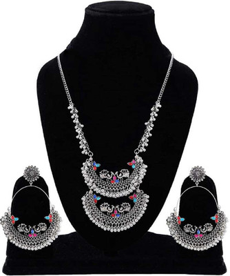 tun tun stor Oxidised Silver Silver Silver Jewellery Set(Pack of 1)