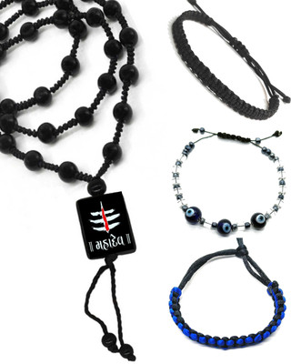 KINGSTYLEIMPEX Dori, Alloy Black, Blue Jewellery Set(Pack of 1)
