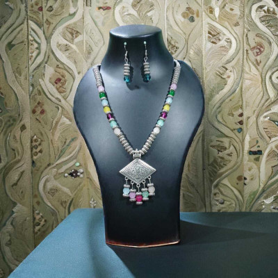 PRIDE SALES Brass Multicolor Jewellery Set(Pack of 1)