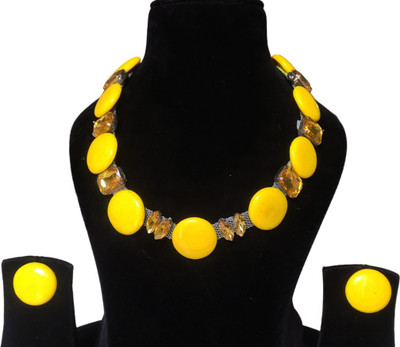 Buybox Metal Multicolor Jewellery Set(Pack of 3)