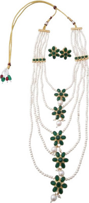 ZODIC FASHION Stone Green Jewellery Set(Pack of 1)