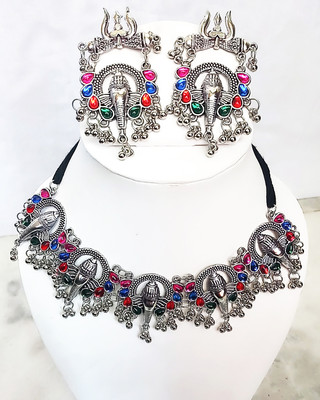 Ijara Dori, Alloy Sterling Silver, Black Silver Multicolor Jewellery Set(Pack of 1)