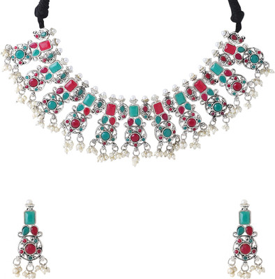 YELLOW CHIMES Metal Multicolor Jewellery Set(Pack of 1)