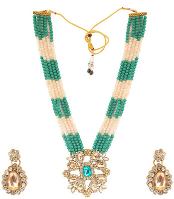 CATALYST Alloy Gold-plated Green, Copper Jewellery Set(Pack of 1)