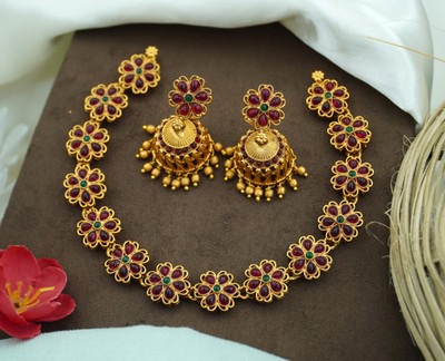 house of common Alloy Multicolor Jewellery Set(Pack of 1)