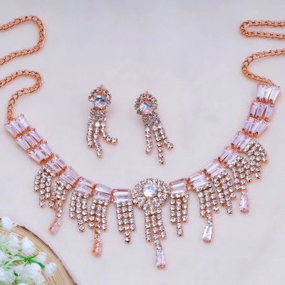 VISITART JEWELLERY Alloy Gold-plated Multicolor Jewellery Set(Pack of 2)