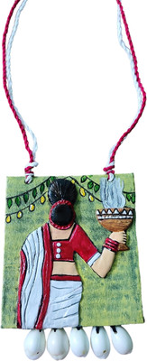 DebapriyaPC Clay White, Red Jewellery Set(Pack of 3)