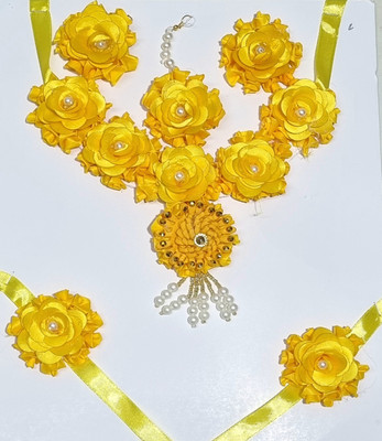 HANDEZZ Fabric Multicolor Jewellery Set(Pack of 1)