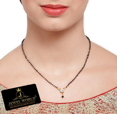 Jewel WORLD Alloy Gold-plated Gold Jewellery Set(Pack of 1)