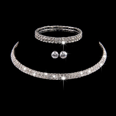Pearlz Ocean Alloy Rhodium White Jewellery Set(Pack of 1)