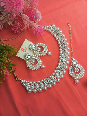 wingsbro Metal, Dori Silver Jewellery Set(Pack of 1)