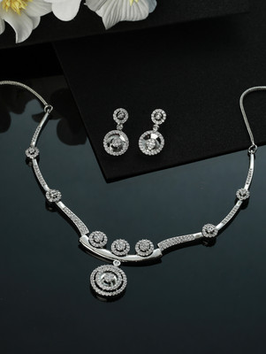 ANOUK Brass Silver Silver Jewellery Set(Pack of 3)