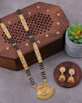 TONOLIKA JEWELLERY Alloy Gold-plated Gold Jewellery Set(Pack of 1)