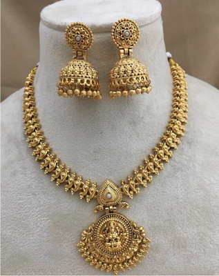 Shilpa Creation Brass White Jewellery Set(Pack of 1)