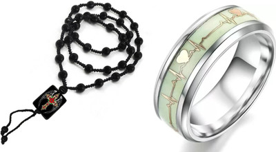 Dynamic Retail Global Dori, Alloy Black, Silver Jewellery Set(Pack of 1)