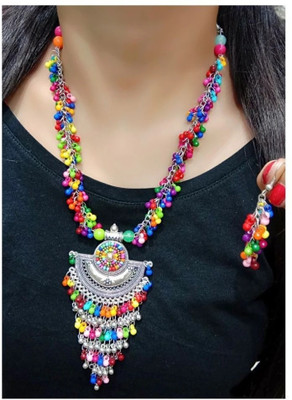 Velvet Jewelz Alloy Multicolor Jewellery Set(Pack of 1)