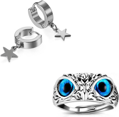 mattrachaya Alloy Sterling Silver Silver Jewellery Set(Pack of 2)