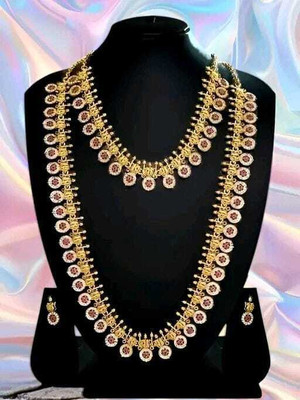 Jokerwal brothers Alloy Gold-plated Multicolor Jewellery Set(Pack of 1)