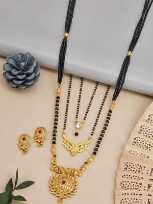 ANOUK Brass Gold-plated Multicolor Jewellery Set(Pack of 1)