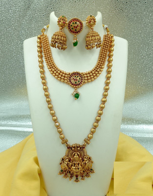 Joyful Alloy Multicolor Jewellery Set(Pack of 1)